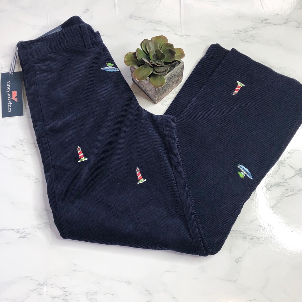 NWT Vineyard Vines nautical corduroy club pant